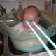 Illustration for article titled Babies With Laser Eyes: Nadir Or Gutter Of Web Culture?
